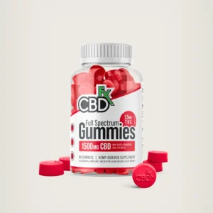 CBDFx | Gomitas de CBD + Delta 9 | Original Frutos Rojos | 60pzs