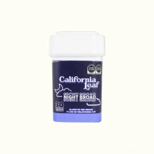 California Leaf | Gomitas Night Broad de CBD + Melatonina 22mg/pza | 15 o 30pzs